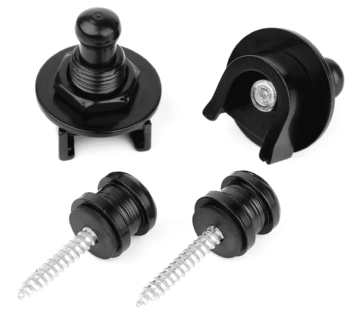 Strap Lock Wingo SL-55 para Guitarra y Bajo – Sistema de Seguridad – Importado