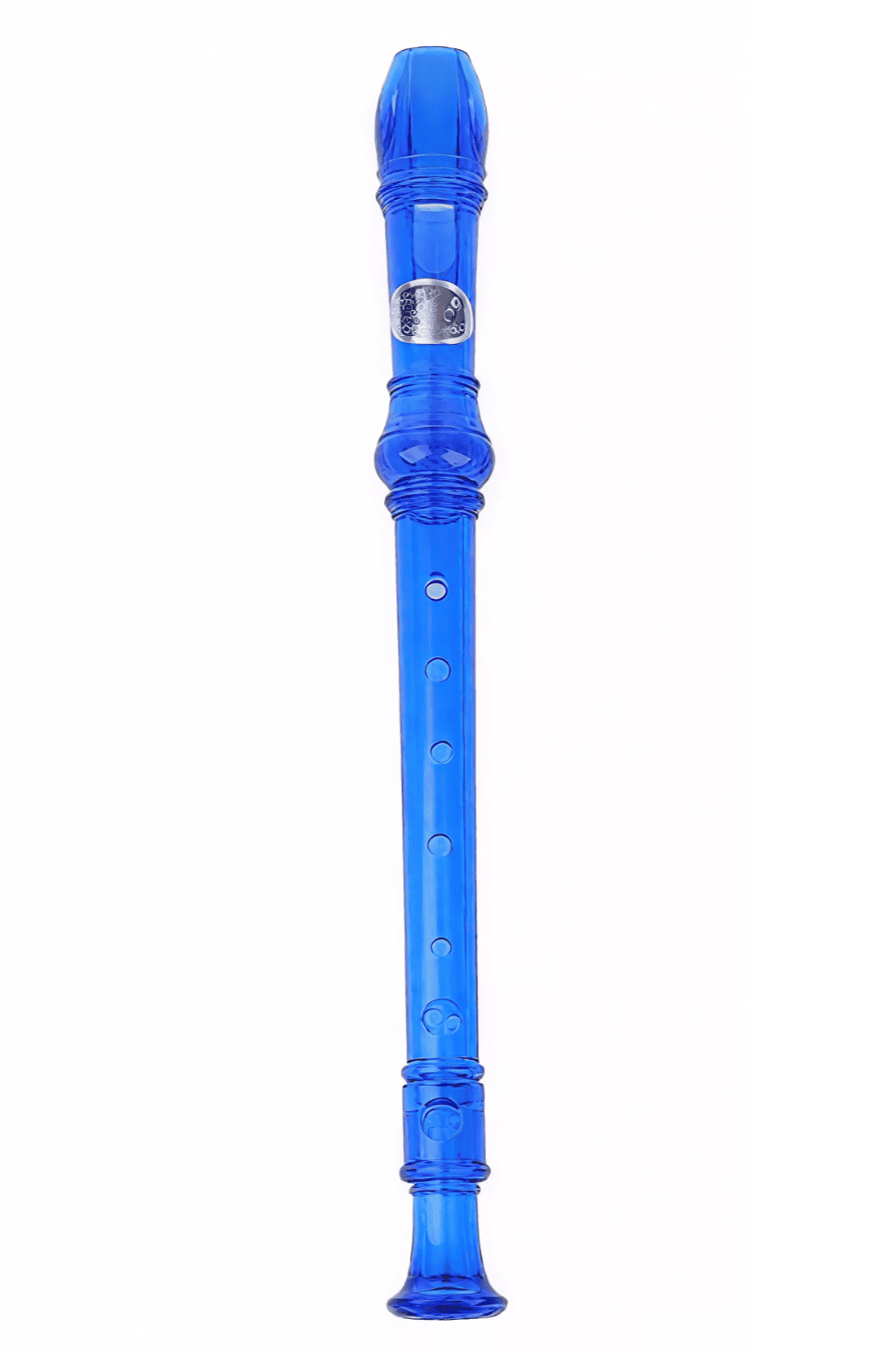 Flauta Dulce Soprano Matrix X-55T Transparente con Varilla de Limpieza Colores Surtidos – Importada - Imagen 3
