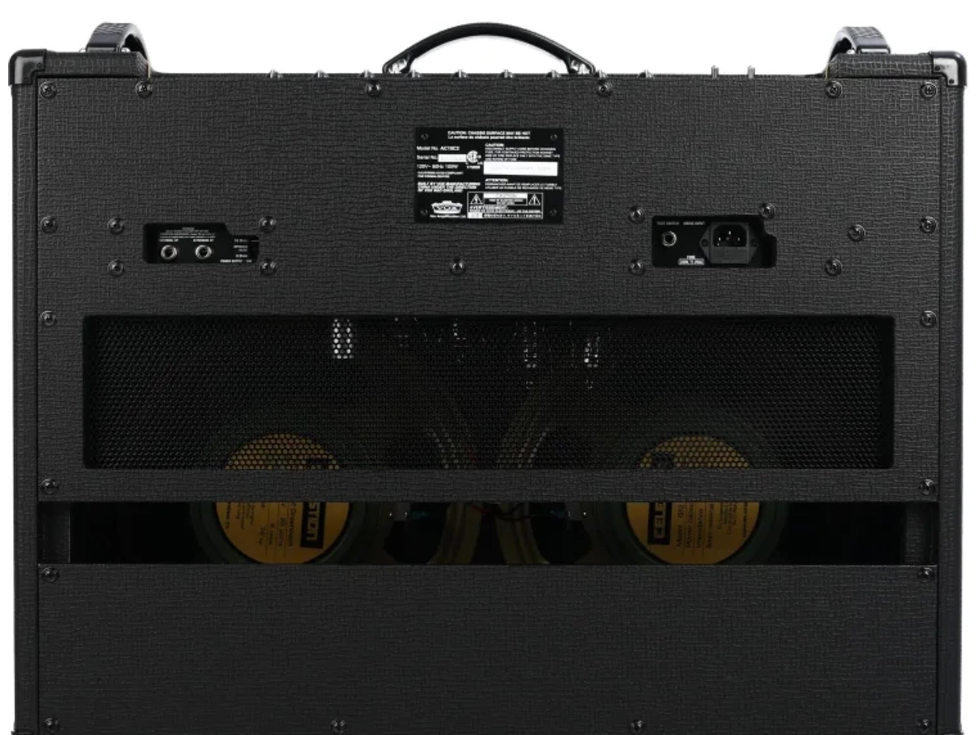 Amplificador para guitarra Vox AC15 Custom Twin AC15C2 valvular de 15W con 2 parlantes Celestion Greenback de 12" - Imagen 5
