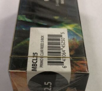 Cañas para clarinete bajo Primo RC Nº 2 1/2 x5 unidades – Nacionales