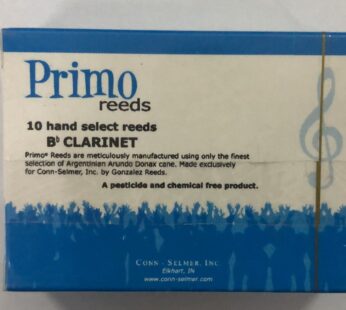 Cañas para clarinete Bb Primo Nº 2 x10 unidades – Nacionales