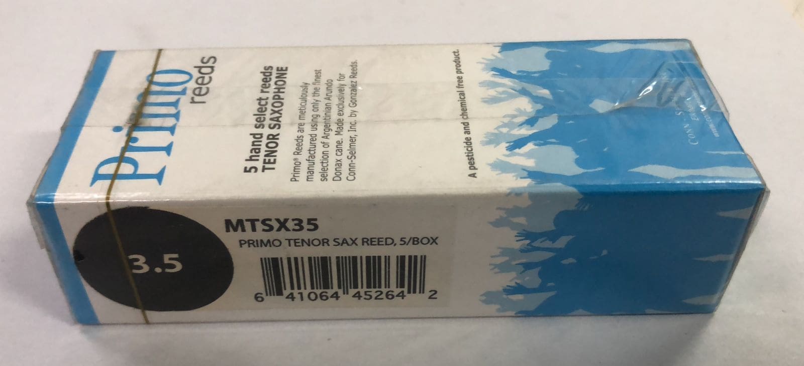 Cañas para saxo tenor Primo Nº 3 1/2 x5 unidades – Nacionales - Imagen 2