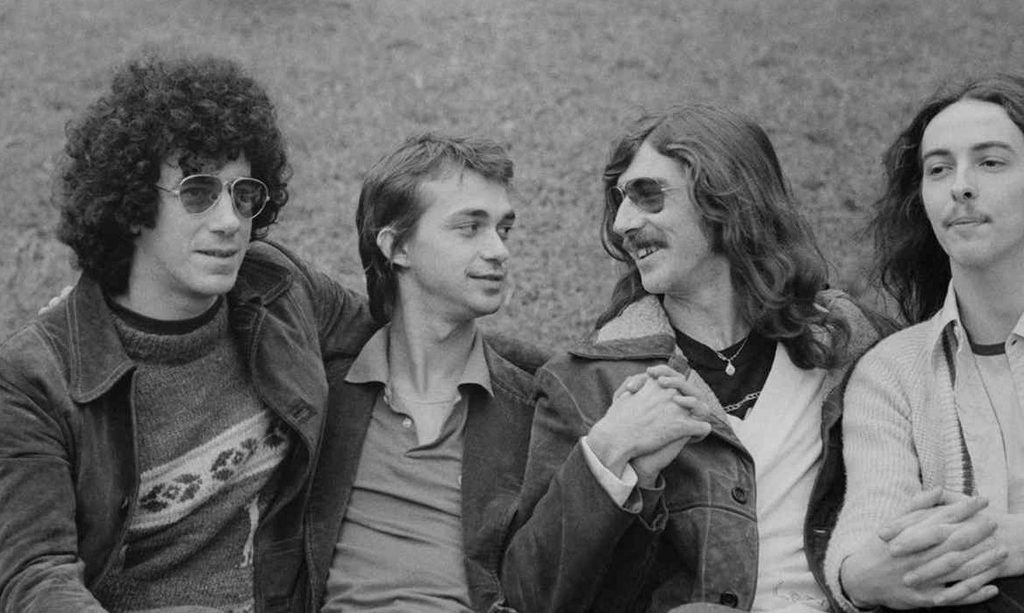Charly García junto a Serú Girán, banda histórica del rock argentino